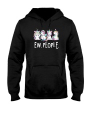 Unicorn and people Hooded Sweatshirt thumbnail