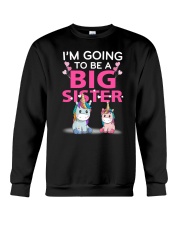 Big Sister Unicorn Crewneck Sweatshirt thumbnail