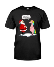 Unicorn Santa 2709 Classic T-Shirt thumbnail