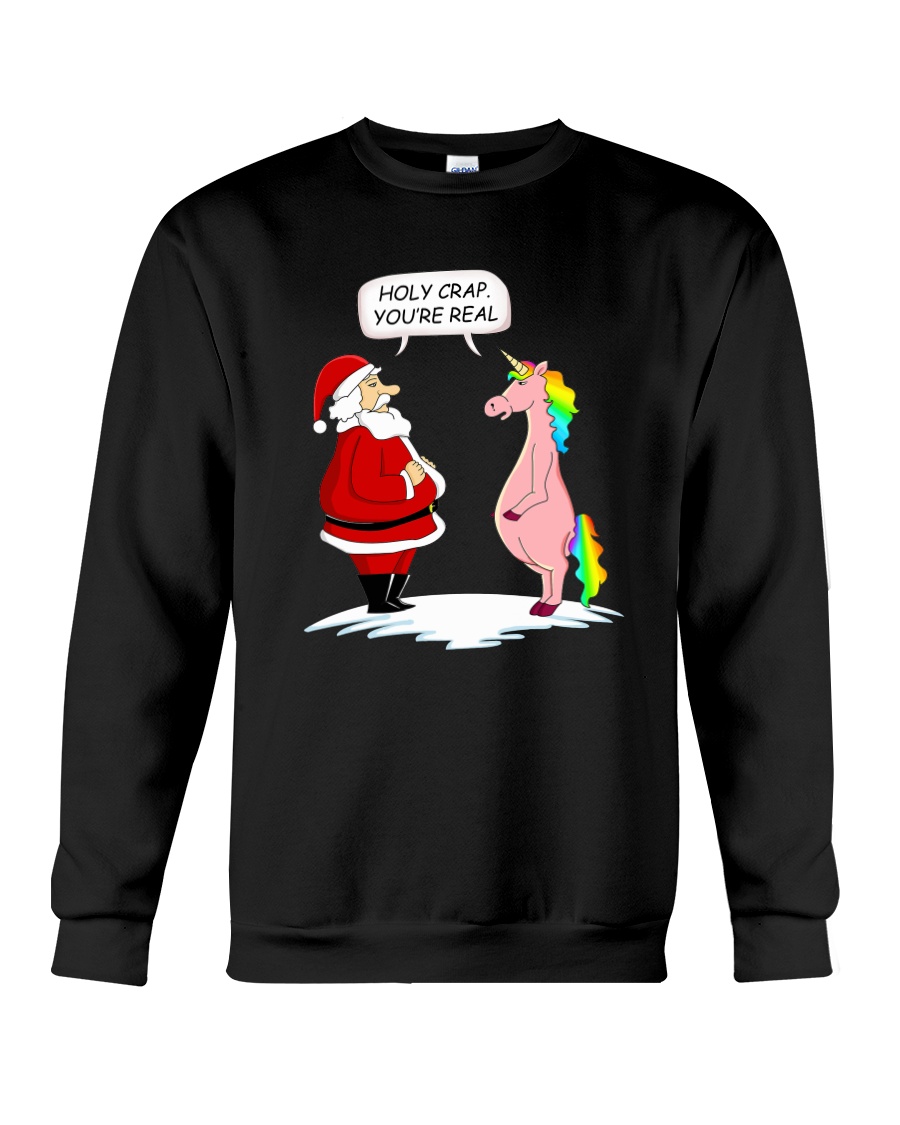 Unicorn Santa 2709 Crewneck Sweatshirt