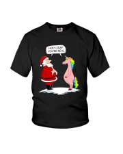 Unicorn Santa 2709 Youth T-Shirt thumbnail