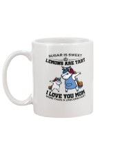 Unicorn Mom Mug Mug back