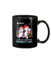 Unicorn naughty list 0609 Mug thumbnail