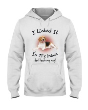 Beagle Licked Hooded Sweatshirt thumbnail