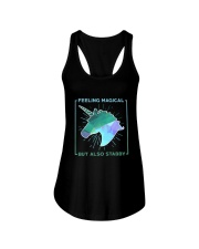 Unicorn Stabby Ladies Flowy Tank thumbnail