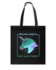 Unicorn Stabby Tote Bag thumbnail