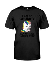 Unicorn I am so grumpy 180319 Classic T-Shirt thumbnail