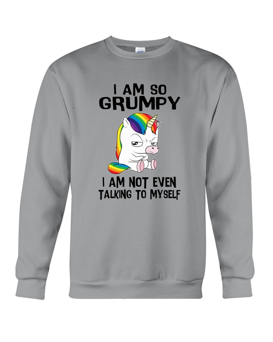 Unicorn I am so grumpy 180319 Crewneck Sweatshirt