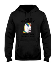 Unicorn I am so grumpy 180319 Hooded Sweatshirt thumbnail