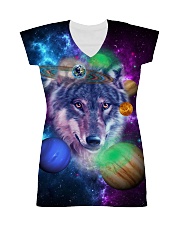 Wolf Galaxy All-over Dress thumbnail