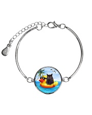 Black Cat Summer Metallic Circle Bracelet thumbnail