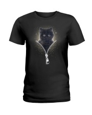 Black Cat Zip 2006 Ladies T-Shirt thumbnail