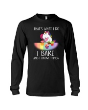 Unicorn and bake Long Sleeve Tee thumbnail