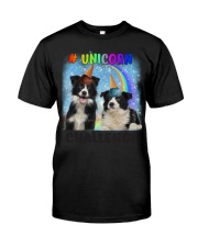 Border collie - Unicorn challenge 2106P Classic T-Shirt thumbnail