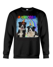 Border collie - Unicorn challenge 2106P Crewneck Sweatshirt thumbnail