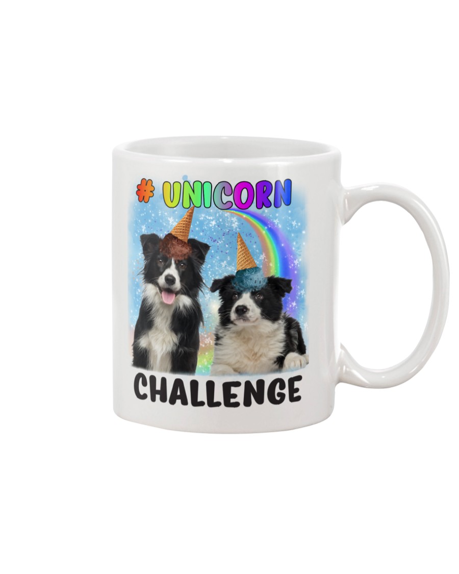 Border collie - Unicorn challenge 2106P Mug