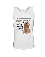Poodle With You Unisex Tank thumbnail