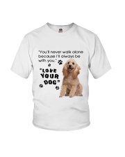Poodle With You Youth T-Shirt thumbnail