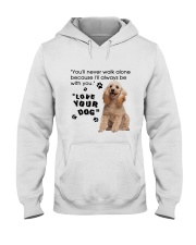 Poodle With You Hooded Sweatshirt thumbnail