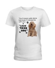 Poodle With You Ladies T-Shirt thumbnail