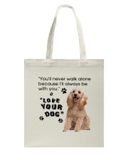Poodle With You Tote Bag thumbnail