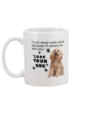 Poodle With You Mug back