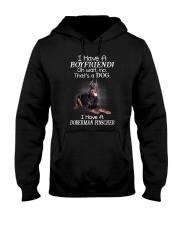 Doberman Pinscher Boyfriend 2006 Hooded Sweatshirt thumbnail