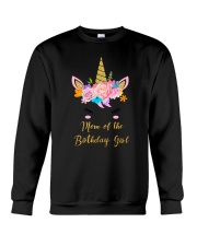 Mom of the birthday girl 150319 Crewneck Sweatshirt thumbnail