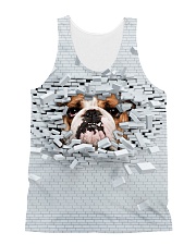 Bulldog Broken 1606 All-over Unisex Tank front