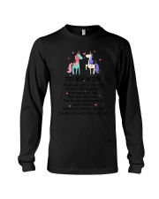 Unicorn To my wife 1807 Long Sleeve Tee thumbnail