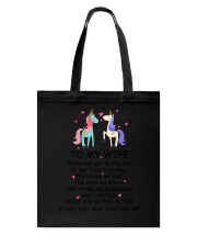 Unicorn To my wife 1807 Tote Bag thumbnail