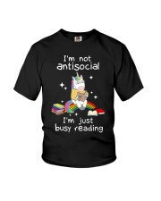 Unicorn reading 2007 Youth T-Shirt thumbnail