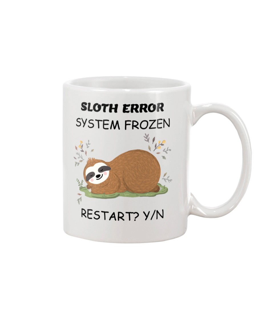 Sloth error 1606L Mug