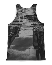 Cat and Tiger Be Yourself All-over Unisex Tank back