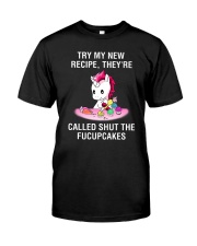 Unicorn recipe 2609 Classic T-Shirt front