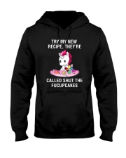 Unicorn recipe 2609 Hooded Sweatshirt thumbnail