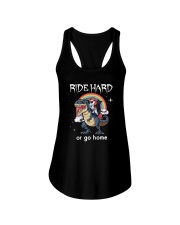Unicorn and Black cat Ladies Flowy Tank thumbnail