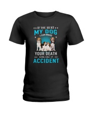 Beagle Accident Ladies T-Shirt thumbnail