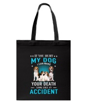 Beagle Accident Tote Bag thumbnail