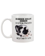 Border collie error 1606L Mug back