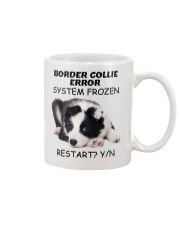 Border collie error 1606L Mug front