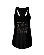 A Day Of Dachshund Ladies Flowy Tank thumbnail