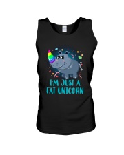 Fat Unicorn Unisex Tank thumbnail