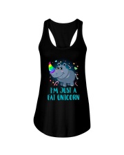 Fat Unicorn Ladies Flowy Tank thumbnail