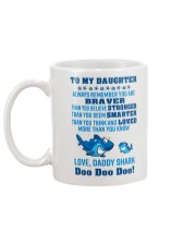 Daddy shark - To my daughter 1806L Mug back