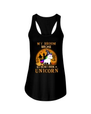 Unicorn halloween 1008 Ladies Flowy Tank thumbnail