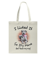Great Dane Licked Tote Bag thumbnail