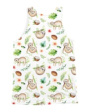 Sloth Coconut All-over Unisex Tank back