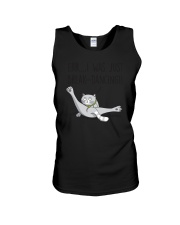Cat - Just break dancing 1806D Unisex Tank thumbnail