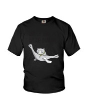 Cat - Just break dancing 1806D Youth T-Shirt thumbnail